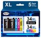 Epson Cartouche d'encre Compatible avec Epson 34 XL - Multipack avec 2 Noir, 1 Cyan, 1 Magenta, 1 Jaune