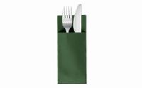 VelaHub Soft Point 50 Bestekservetten, hoogwaardig, wegwerpservetten, 32 x 38 cm, groen