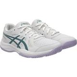 Asics Upcourt 6 GS Sneakers Dames Wit Synthetisch Rubber