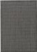 Giza Tapis – Noir avec Cadre – Poil court & Moderne – Pour Intérieur & Extérieur – 140x200 cm