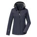 killtec dames Functionele jas/buitenjas met afritsbare capuchon KOS 133 WMN JCKT, nachtblau, 42, 38383-000