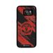 Manchester United Coque de Téléphone 3D Officielle – Design Abstrait Rouge et Noir