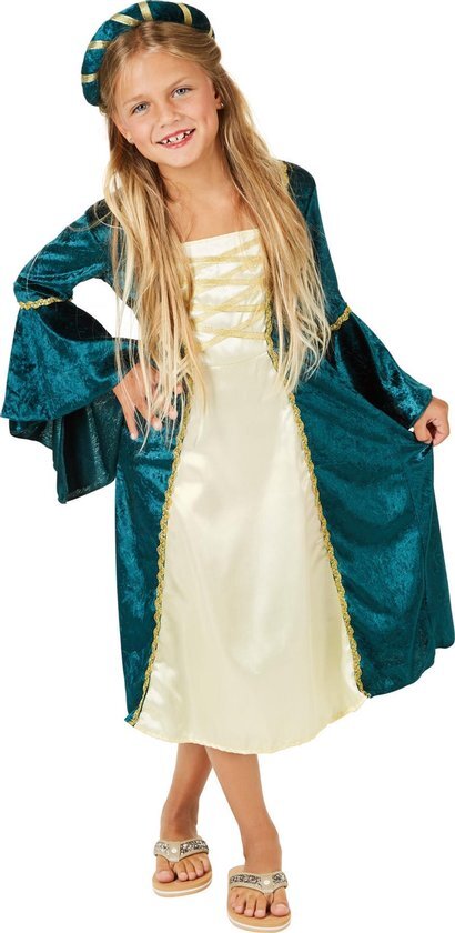 Tectake dressforfun - meisjeskostuum kasteelprinses 104 (3-4y) - verkleedkleding kostuum halloween verkleden feestkleding carnavalskleding carnaval feestkledij partykleding - 300973