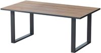 Vicco Avido Eettafel – 180 x 100 cm Krachtige eik goud