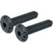 Vhbw 2x Pied Réglable Remplacement Pour Siemens 10020572 00612650 Pour Lave-vaisselle - 11 Cm, Noir