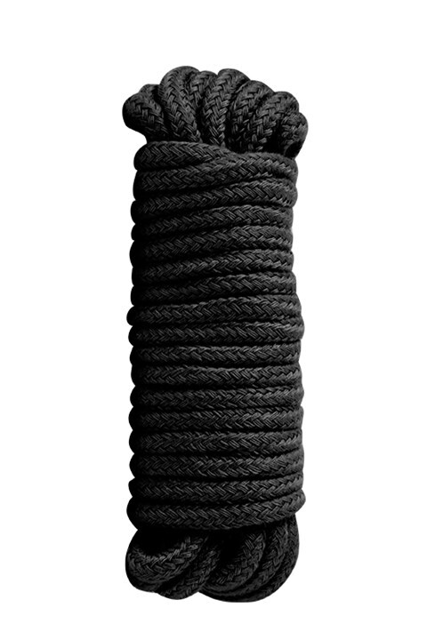Guilty Pleasure Bondage touw van 5 meter Kleur: Zwart