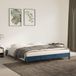 Maison Exclusive - Cadre de lit sans matelas, bleu foncé, 180x200 cm, velours