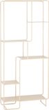 Mica Decorations Jules Open kast - L76 x B30 x H178 cm - Metaal - Lichtbruin