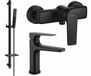Mexen Lynx DQ72 set de douche, noir