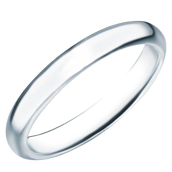 Rafaela Donata Ring Zilver 999 zilver Minimalistisch Dames 18.00 mm / maat 57