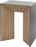 MCW Console Tafel - Industrieel Design - 80x60x40cm - Hout & Metaal Look