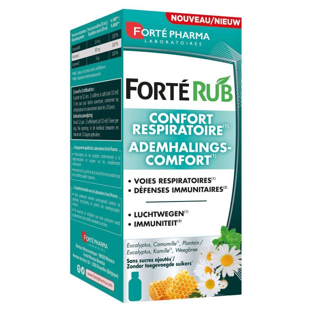 Forté Pharma Forté Pharma FortéRub 120 ml siroop