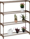 Merkloos Relaxdays plantenrek