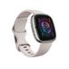 Fitbit Sense 2 Montre connectée - Numérique - Écran tactile - Aluminium - GPS - Blanc
