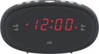 OK. Wekkerradio - Zwart