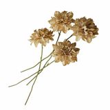 LOBERON Sierbloem set van 4 Cappellina geel/groen