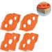 Radius Jig Router Template Set - 4 pièces pour le travail du bois