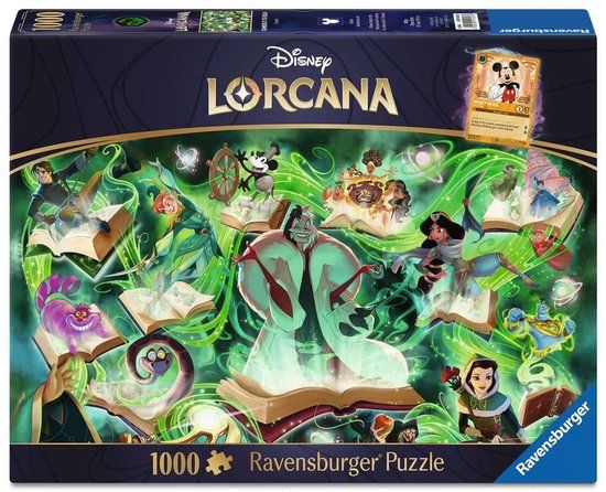 Ravensburger Puzzel Disney Lorcana Emerald 1000 stukjes Volwassenen