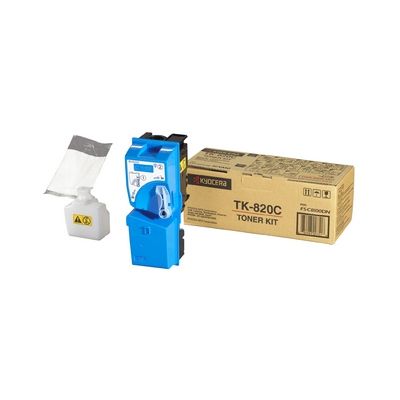 Kyocera TK-820C - Cyaan - 7000 pagina's - Tonercartridge
