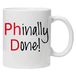 Unknown Acen Phinally Done keramische mok, wit, 11oz