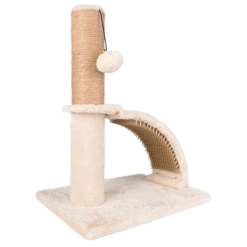 FLAMINGO Kattenkrabpaal Sno 2 - Crème - 35 x 25 x 43 cm