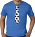 Bellatio Decorations Shoppartners Bv Grote maten blauw fan t-shirt voor heren - voetbal stropdas - Voetbal supporter - EK/ WK shirt / outfit XXXXL