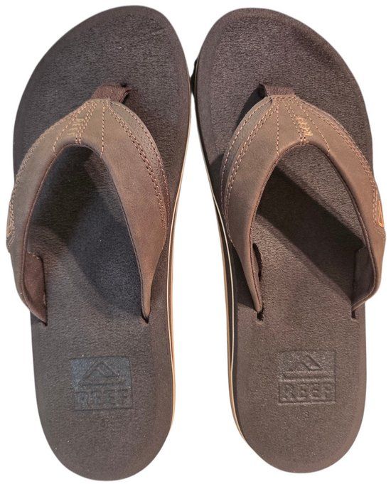 Reef Cushion Teenslippers - Heren - Bruin - Maat 44 - Lente/Zomer 2024