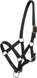 HV Polo Halster voor paarden Nena Zwart Nylon Maat Shetlander