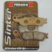 Ferodo Plaquettes de frein pour Moto Yamaha 125 YZ 2009-2023 CE16C / AV / FDB2219SG
