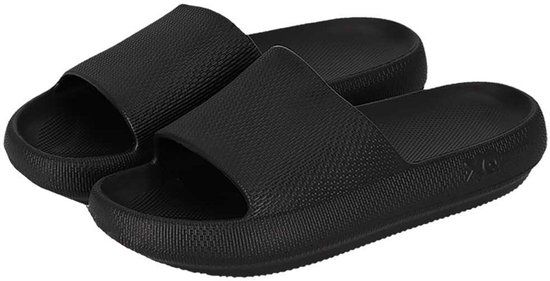 Morethansocks - Flops dames - Zwart - Maat 37 t/m 41