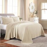 Spreiset, Superior Medallion sprei/kussenslopen, kingsize, ivoor