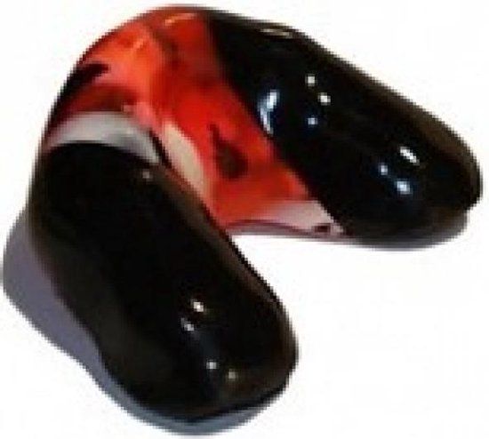 Sportbitje op maat - 3 laags gekleurd - Lava-Strip