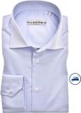 Ledub Slim Fit Overhemd - Lange Mouw - Lichtblauw Twill - Strijkvrij - Boordmaat 39