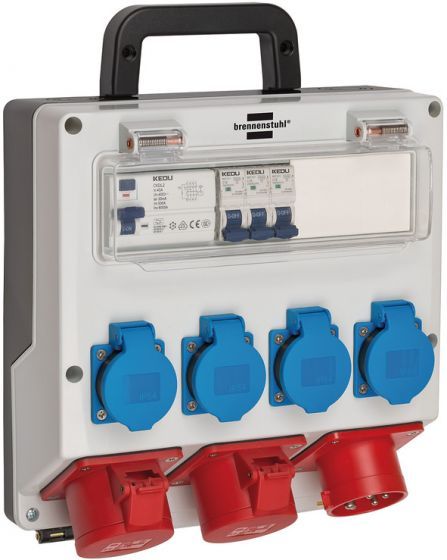 Brennenstuhl 1154890010 Energiedistributie - Wit - IP44