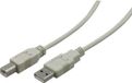 Waytex 11230 USB-kabel USB 2.0 3 m Beige