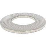 Rondelle de contact E Ø 4 Inox A2 Nfe 25511