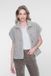 Geisha Geisha teddy gilet - lichtgrijs