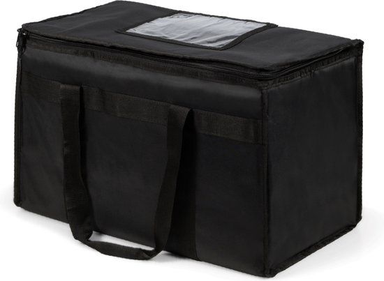 Steamy Bezorgtas - Koeltas - Large - Zwart - 39 liter