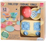 Playgo Play kookfornuis tafelblad speelset met accessoires - 13-delig - educatief speelgoed