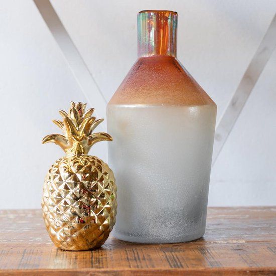 Giga Meubel Vaas Mara - Keramiek - Rond - 28 cm