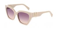 Liu Jo LJ814SR Beige/Brown Shaded Vrouwen Zonnebril
