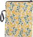 JHubers Goods - Couverture de livre zippée, 31 x 22 cm, avec motif marguerite jaune