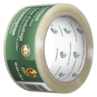 Duck Verpakkingstape - 66 meter - Transparant - 48 mm - Geluidloos