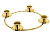 Elite Christmas Products Gold Advent Ring - Advent Season Candle Holder