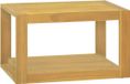 vidaXL Badkamerwandkast - 60x45x35 cm - Massief Teakhout - Bruin