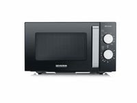Severin MW 7762 Gril Micro-ondes - 20L - 800W - Noir/Acier inoxydable