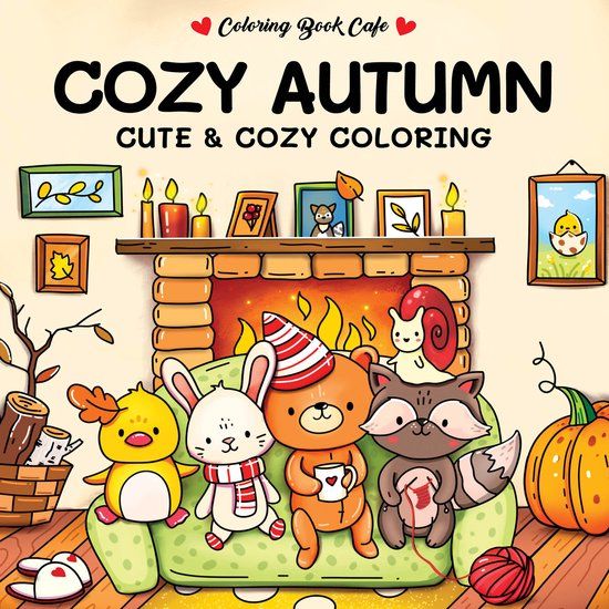 Top1Toys Rebo Productions Cozy autumn - Coloring Book Cafe