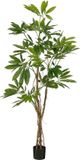 Mica Decorations Kunstplant Philodendron - 80x80x120 cm - Polyester - Groen