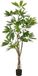 Mica Decorations Kunstplant Philodendron - 80x80x120 cm - Polyester - Groen