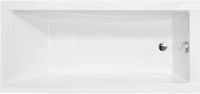 Badland MODERN SLIM ligbad 170 x 70 cm wit met baddrager